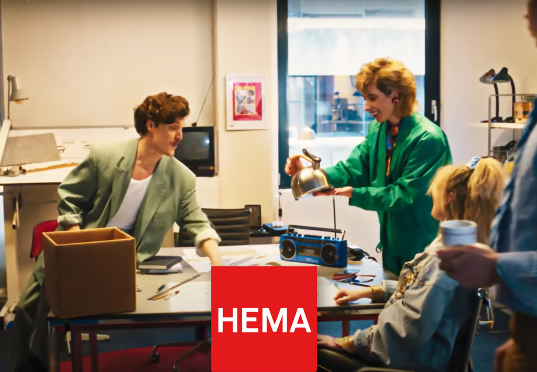 Le Lapin revival door nieuwe HEMA commercial.