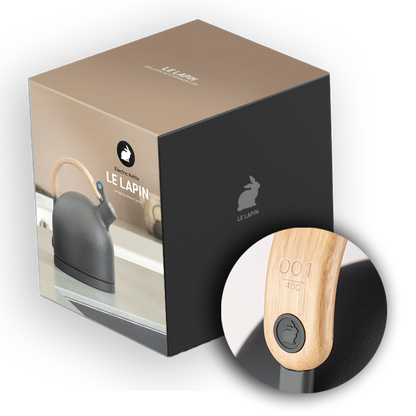 Le Lapin – Stijlvolle waterkoker met bamboe greep | Limited Edition
